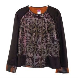 Save the Queen Stretch Ladies Zip Up Jacket